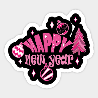 Happy New Year Sticker